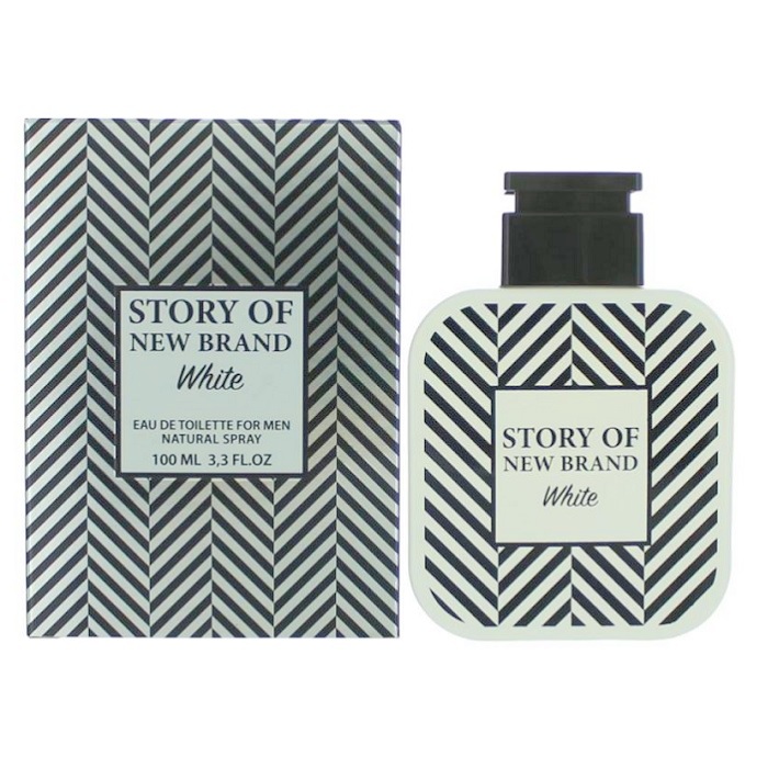Story of White Cologne by New Brand 3.3oz Eau De Toilette spray for men